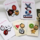 Ba Gói Hàn Quốc Dễ Thương Pin Trẻ Em của Resin Badge Trái Cây Gấu Cổ Áo Đồ Trang Sức Kim Mềm Chị Brass Brooch