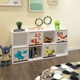 IKEA tủ kệ sách Toy trẻ em kệ sách kết hợp miễn lưới phụ sàn kệ tủ khóa tủ - Buồng tủ nhựa đựng quần áo người lớn Buồng