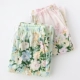 Mùa xuân, mùa hè và mùa thu mới đồ ngủ nữ quần đan Nhật Bản bông nhà quần cotton gạc đôi quần lỏng lẻo