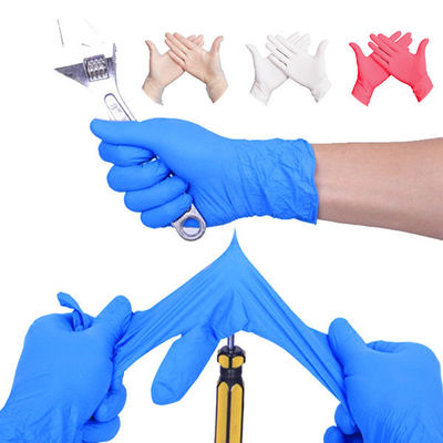 【20只-100只】一次性手套乳胶丁腈PVC合成手套劳保家用橡胶手套