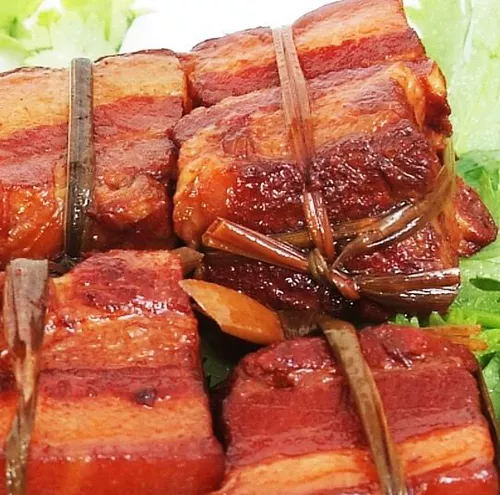 Gexiang Palace Palace Соломенное ароматное мясное мясное кусоч
