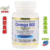 Spot California Gold CGN Omega 800 Рыбий жир DHA 30/90 IFOS 5 звезд