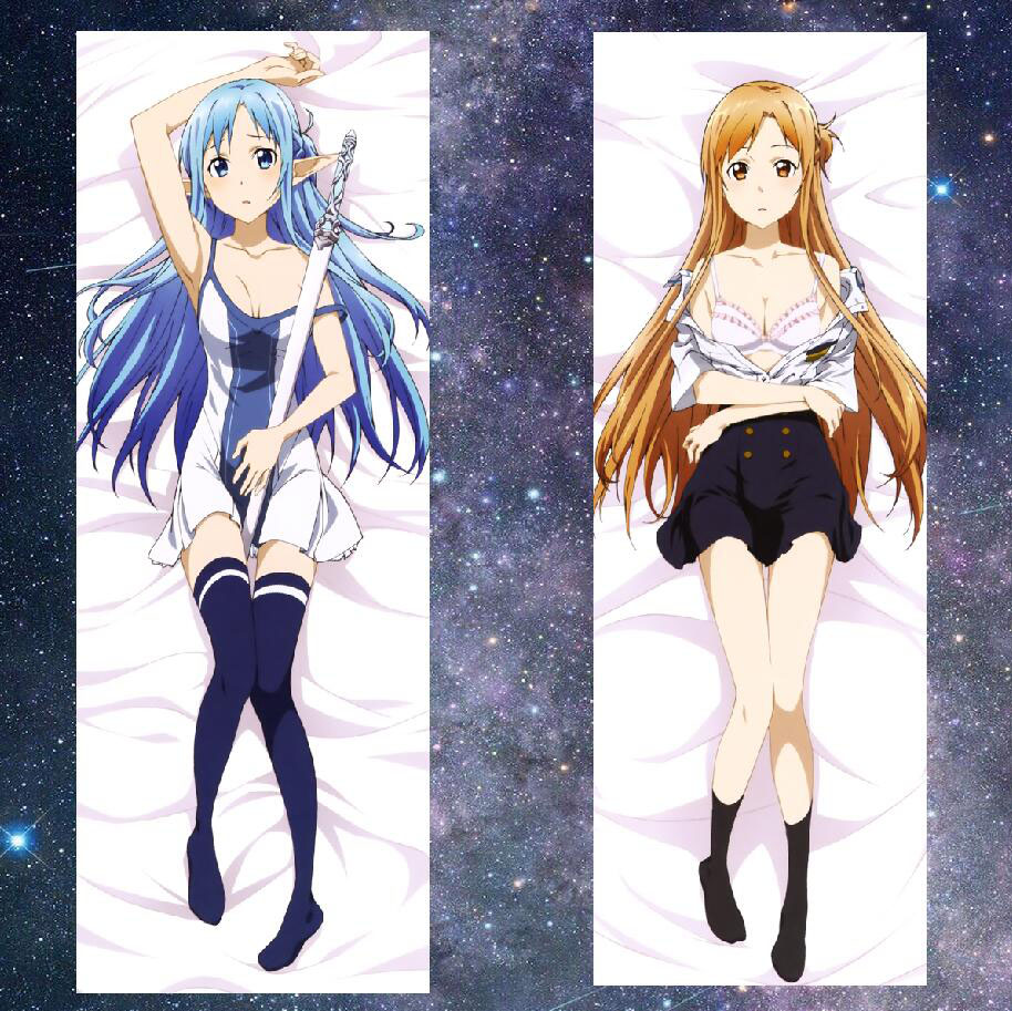 59 Anime Sword Art Online Asuna Pillow Hugging Body Pillow Case Otaku T Ebay