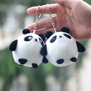 Giant Panda Plush Toy Doll Small Mini Doll Mặt dây túi dễ thương Keychain Wedding Sprinkle Wholesale - Đồ chơi mềm
