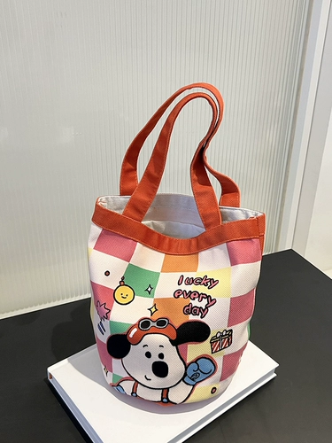 Брендовая небольшая сумка, сумка через плечо, универсальная сумка на одно плечо, ручка, Южная Корея, сумка для еды