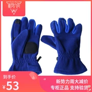 18 găng tay mùa thu và mùa đông Găng tay lông cừu nam và nữ ngoài trời để giữ ấm và mặc ZELG91505 92505 - Găng tay
