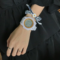 Электронные водонепроницаемые японские минималистичные мужские часы подходит для мужчин и женщин для влюбленных, подходит для подростков, простой и элегантный дизайн