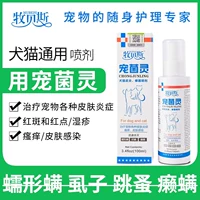 贝斯 宠 喷剂 100ml chó mèo ve nấm bệnh nấm da viêm da chàm - Cat / Dog Medical Supplies 	kim tiêm cho mèo