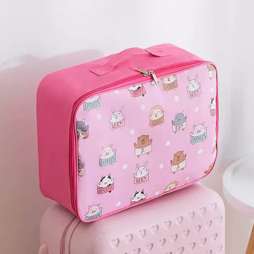 Вместительный и большой мультяшный чемодан, ткань оксфорд