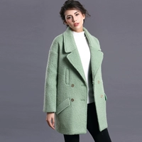 Cần bán áo len lông cừu -type nữ dài 2019 mới mùa thu đông mới Áo len hai mặt Quần áo nữ Hàn Quốc - Áo Hàn Quốc áo khoác dạ đẹp