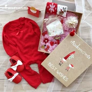 Hộp quà cho bé sơ sinh Bộ quần áo bé gái mùa thu và mùa đông cho bé - Bộ quà tặng em bé