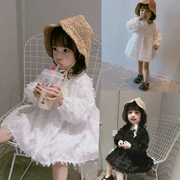 Váy bé gái mùa thu mới 2018 phiên bản Hàn Quốc của bé gái mùa thu đầm mới tay dài 1-2-3 tuổi - Váy