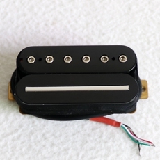 Звукосниматель 包邮试听东礼吉他双线圈拾音器高输出宽音域的双轨式陶瓷黑色一套 Donlis