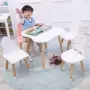 Trẻ em mẫu giáo viết bàn và ghế đặt bé học bàn ghế vẽ đồ chơi thủ công - Phòng trẻ em / Bàn ghế bàn gỗ cho bé mầm non