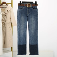 Семья Донгьян [серия BAI] 2021 Новая осенняя одежда универсальная дизайн чувства персонализированные хлопковые джинсы 1995