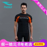 Hosa hosa quần bơi năm điểm quần bơi suối nước nóng kích thước lớn đồ bơi nhanh khô quần áo bơi nam 118117201 - Nam bơi đầm