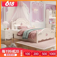 Кроватка для принцессы, коробочка для хранения из натурального дерева, детская мебель, детский комплект, 21.5м