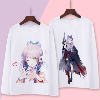 taobao agent T-shirt, autumn Japanese clothing, long sleeve, cosplay