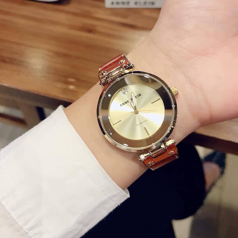 Anne Klein 安妮·克莱因 AK/2512BYGB 极简镶钻 女式手表 镇店之宝￥162