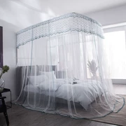 Guideway cửa lưới chống muỗi theo dõi hình chữ U 1,8m giường 1,5m nhà 2 m công chúa mô hình tài khoản gió - Lưới chống muỗi
