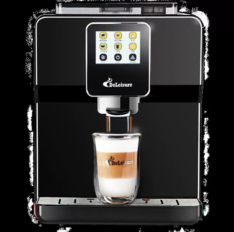DE-320 màn hình cảm ứng một nút máy pha cà phê ưa thích tại nhà tự động cà phê espresso áp suất cao thương mại nhỏ - Máy pha cà phê