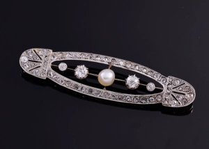 LG0195 Красивый возраст 18K Jin Platinum Diamond Wild Bead Stck
