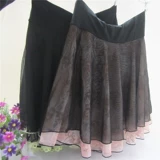 Юбка, леггинсы, двухэтажное защитное белье, шифоновая мини-юбка, штаны