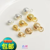 Колокольчик, подвеска ручной работы, цепочка до ключиц, ожерелье и браслет, аксессуар с аксессуарами, 14 карат, «сделай сам»