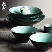 1 Ручная работа простая посуда Jingdezang Custom логотип с логотипом