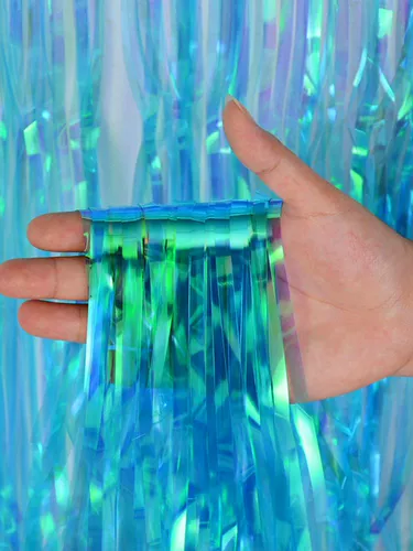 1*2m фестивальная вечеринка декоративная конфеты дождь шелковая занавес