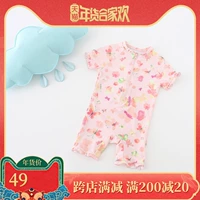 Sản phẩm Spa mới cho bé gái Áo tắm một mảnh cho trẻ em Kem chống nắng dễ thương UV Bảo vệ Lướt sóng Hàn Quốc đồ bơi xuân thu