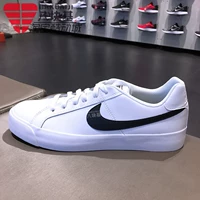 Giày Nike Nike nam 2019 mùa thu da thấp giúp giày nhỏ màu trắng thể thao và giày giải trí BQ4222-103-101 - Dép / giày thường giày thể thao nam