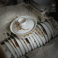 Chazhou Fengxi 1990 -х инвентаризации чистая рука с подглазе с высокой температурой чайная чаша для чайной чашки из кунг -фу чайную чашку