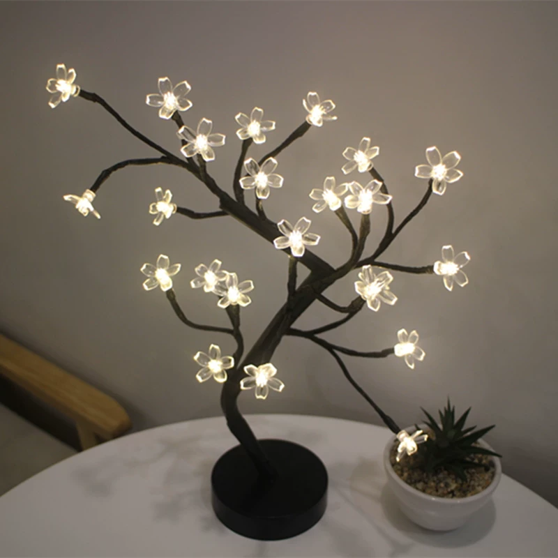 Christmas creative brand table lamp for bedroom, Birthday gift, интернет знаменитость