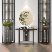 Mái hiên gỗ kiểu mới của Trung Quốc Vỏ hộp Hội trường hoa đứng cổ cho bàn dựa vào tường hiên bàn vài chiếc tủ Đồ nội thất Zen - Bàn / Bàn