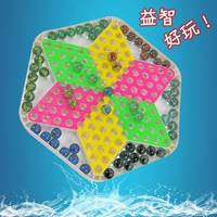 Подлинные успешные карты шестиугольные игрушечные диски для головоломки, шарики, 60 стеклянных стеклянных бусин