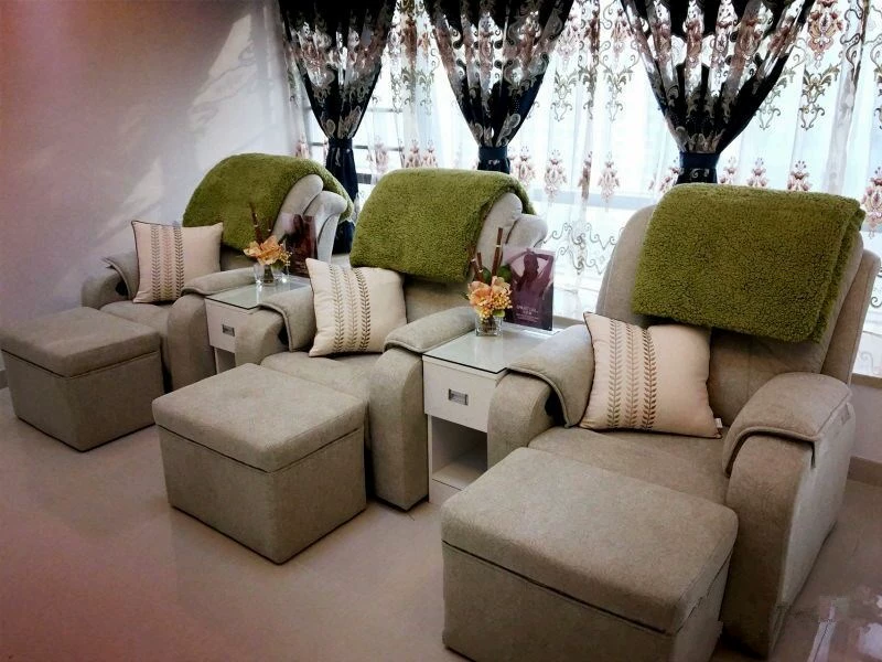 Điện móng tay sofa chân tắm chân trị liệu làm đẹp hình xăm lông mày hình xăm làm đẹp lông mi massage tắm ngả ghế tắm hơi giường - Phòng tắm hơi / Foot Bath / Thể hình