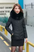 Thu đông 2018 mới chính thức mới tích cực Bosideng giải phóng mặt bằng thời trang chính hãng dày ngắn xuống áo khoác nữ U1 - Xuống áo khoác