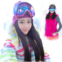 Радужный лыжный лыжный костюм, увеличенная толщина