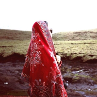 Этнический плащ, накидка из провинции Юньнань, удерживающий тепло шарф, защита от солнца