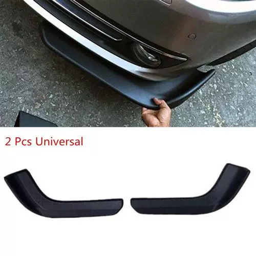 2pcs Universal автомобиль автомобиль передний бампер сплайтер для губ спойлера