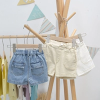Летняя летняя одежда, детская джинсовая юбка, шорты для мальчиков, летние штаны для отдыха, коллекция 2021, в корейском стиле, в западном стиле, свободный крой