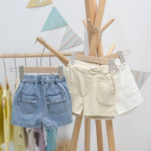 Летняя летняя одежда, детская джинсовая юбка, шорты для мальчиков, летние штаны для отдыха, коллекция 2021, в корейском стиле, в западном стиле