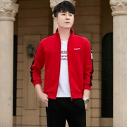 Wan Jielong thể thao Yuanyang Yoga size lớn 2019 mới Jin Leao mùa xuân và áo len mùa thu phù hợp với trang phục thể thao giản dị - Thể thao sau