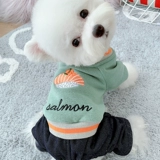 Весна и осенняя собака для домашних животных с четырьмя легкими осенью Тедди Белль Бумея кошка кошка кошка кошка снежная одежда маленькие собаки зимой