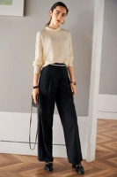 Fengjia High -Send Gubdrobe Standard!Съедобная валовая валовая талия Flat Fashion Women's Women's Leg Bins Kz0513