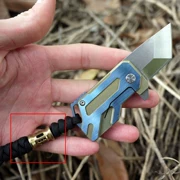 Mặt dây chuyền dao bằng đồng thau nguyên chất đồng mặt dây đồng ô dây dệt mặt dây chuyền công cụ trang trí đèn lồng treo đồ trang trí - Công cụ Knift / công cụ đa mục đích