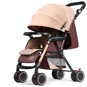 Xe đẩy em bé đa chức năng có thể ngồi ngả gấp xe đẩy em bé di động ô xe đẩy trẻ em bốn bánh - Xe đẩy / Đi bộ