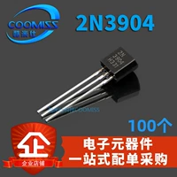 Transitor đầy đủ cấp 2N3904 TO-92 loại NPN plug-in thường được sử dụng bóng bán dẫn công suất thấp transistor 2n3904