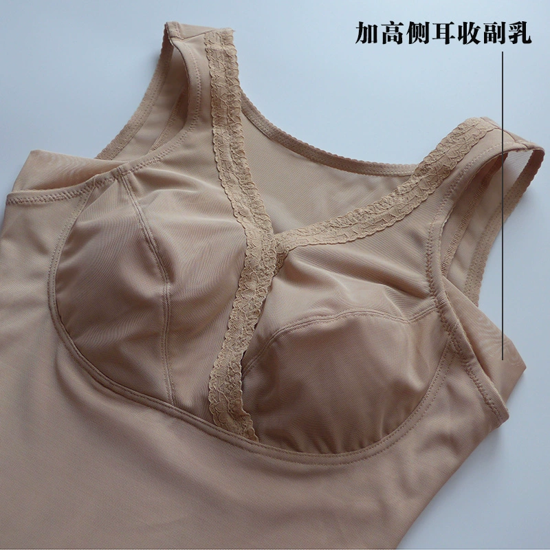 Kích thước lớn quần áo điêu khắc 200 pounds mỏng phần bụng mỡ mm XL bộ sưu tập quá khổ của bộ ngực trên cơ thể vest corset vest - Corset